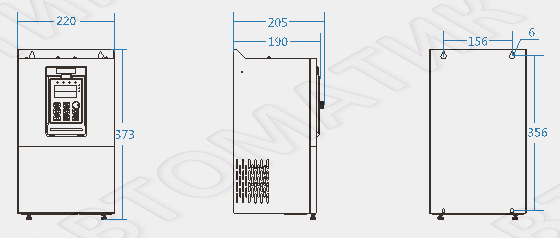 Преобразователь частоты WECON VB-4T022GB/030PB