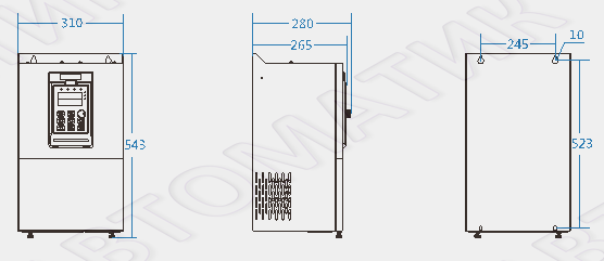 Преобразователь частоты WECON VB-4T045G/055P