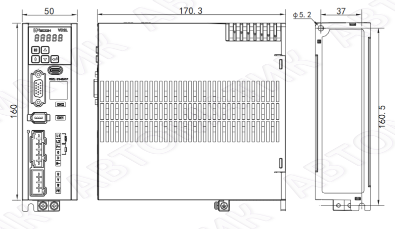 Сервопривод WECON VD2L-010SA1P